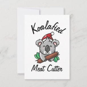 Carte de coupeur de viande Koalafied