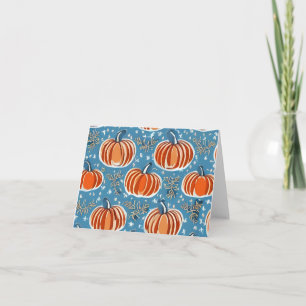 Carte de courge d'hiver