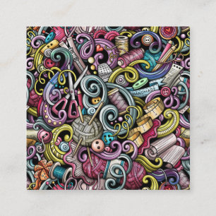 Carte de couture / Seamstress / Cadeau