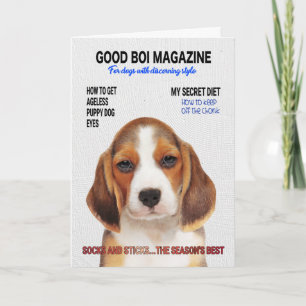 Carte de couverture du magazine beagle Parody