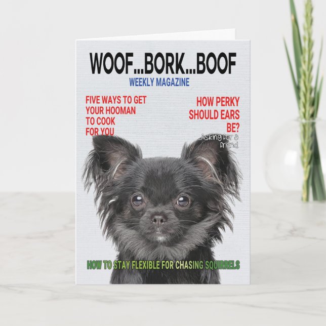 Carte de couverture du magazine Chihuahua Parody (Devant)