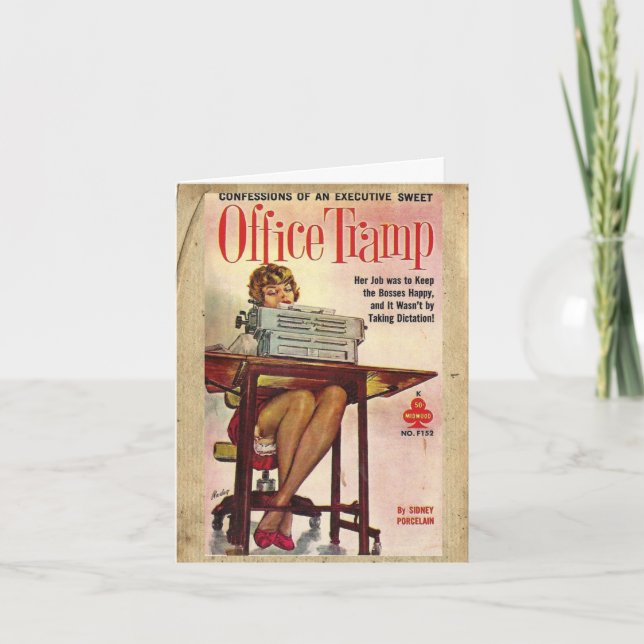 Carte de couverture vintage (Devant)