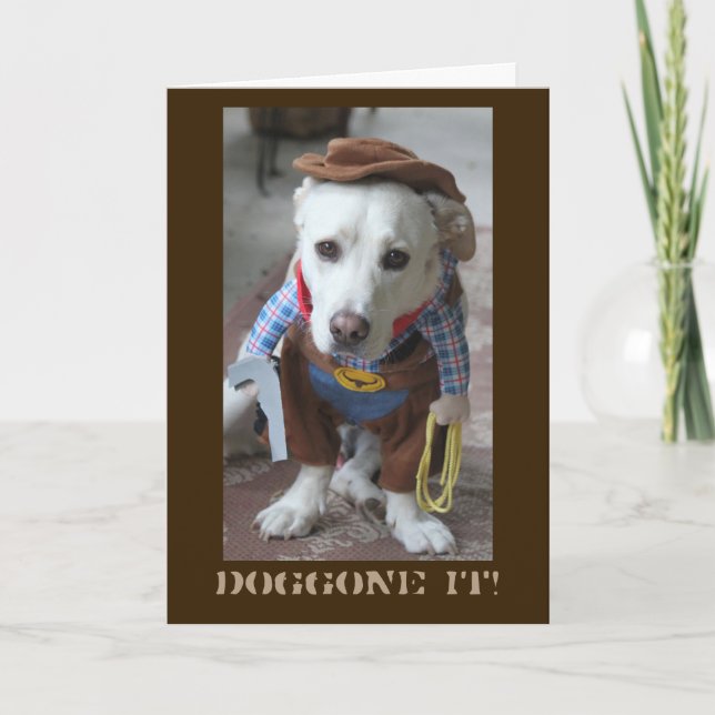 Carte de cow-boy (Devant)