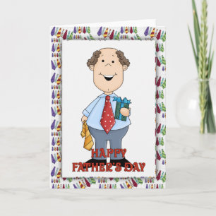 Carte de Cravate papa 1 Bonne Fête des pères