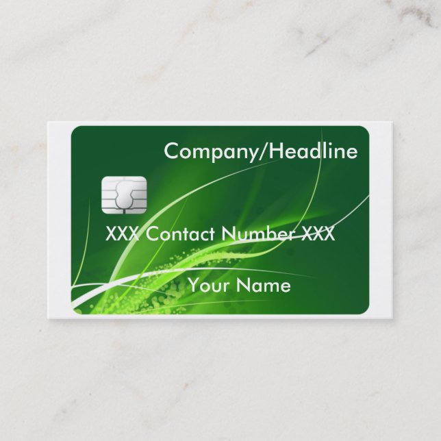 Carte de crédit (Devant)