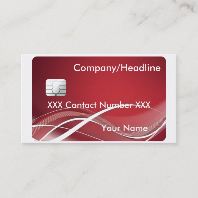 Carte de crédit (Devant)