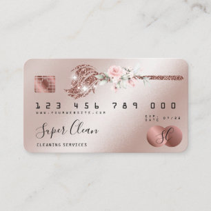 Carte de crédit Maid Cleanhouse Sparkling
