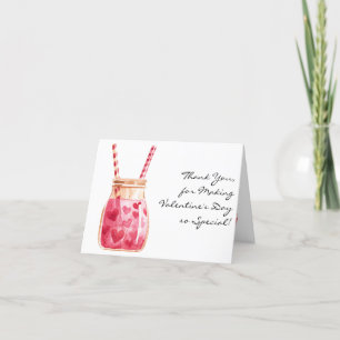 Carte de crédit personnalisée, Merci Valentine's D