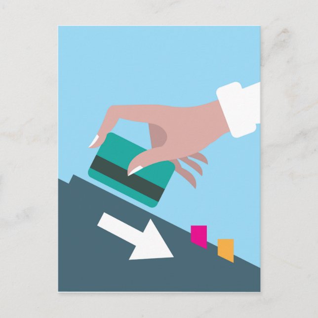 Carte de crédit pivotante (Devant)