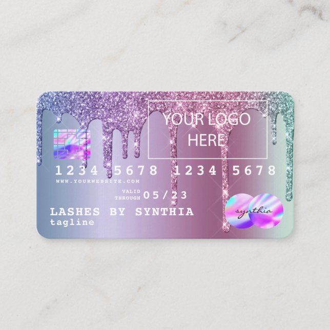 Carte de crédit Rose Gold Driving Gold Ajoutez vot (Devant)