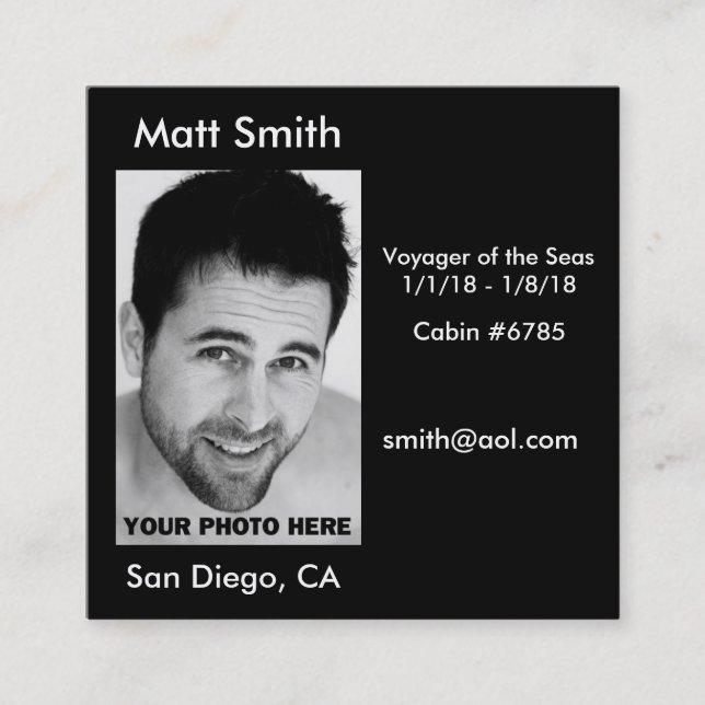 Carte de croisière (Devant)