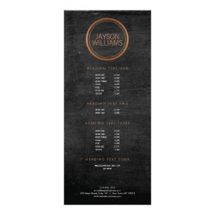 Carte de cuivre vintage de support de cercle