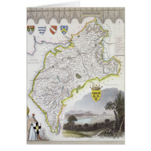 Carte de Cumberland, du 'anglais de Moule