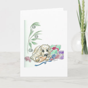 Carte de Cute Cocker