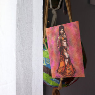 Carte de danseur du ventre Capricorn