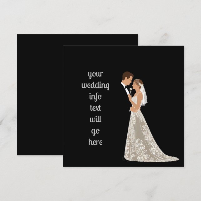 Carte de date de sauvegarde plate (Devant / Derrière)