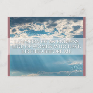 Carte de déclaration de naissance