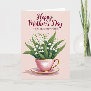 Carte de dédicace pour la belle-mère de Blossom