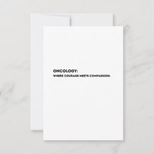 Carte de définition d'oncologie – Merci oncologue