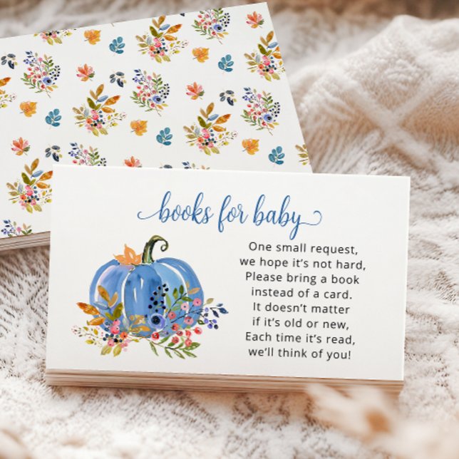 Carte de demande de Baby shower d'automne Whimsica (Créateur téléchargé)