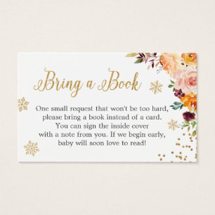 Carte de demande de Baby shower Floral Parties sci