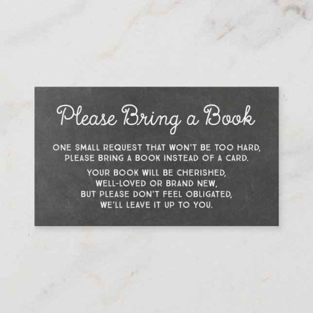 Carte de demande de carnet de baby showers Rustic  (Devant)