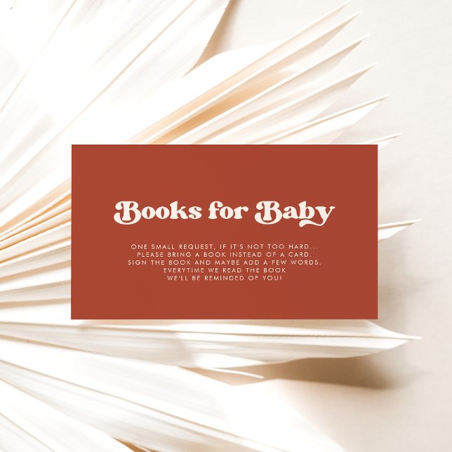 Carte de demande de réservation de Baby shower en  (Créateur téléchargé)