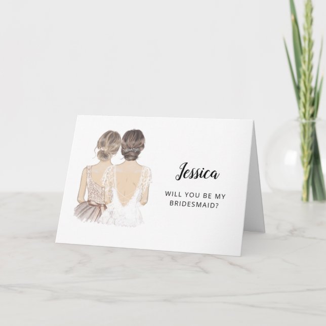 Carte de demande de témoin de mariage (Devant)