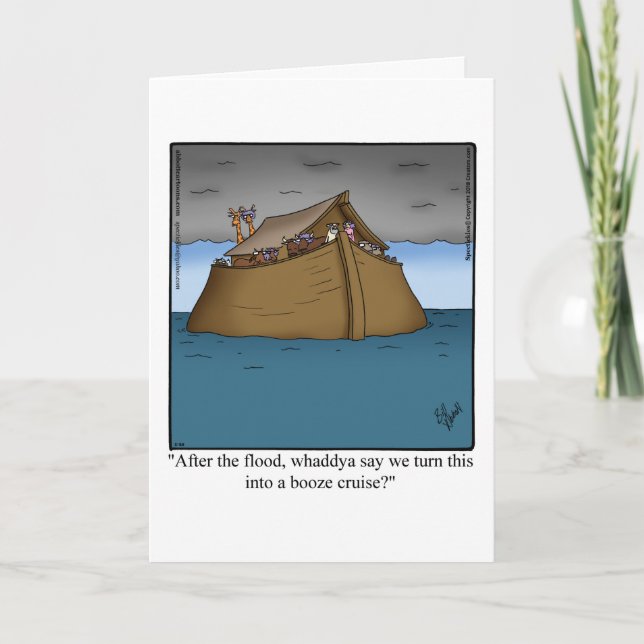Carte de départ amusante "Bon voyage" (Devant)