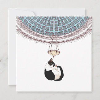 Carte de dessin de chat