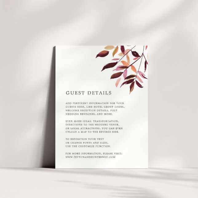 Carte de détails du Mariage de récolte (Créateur téléchargé)