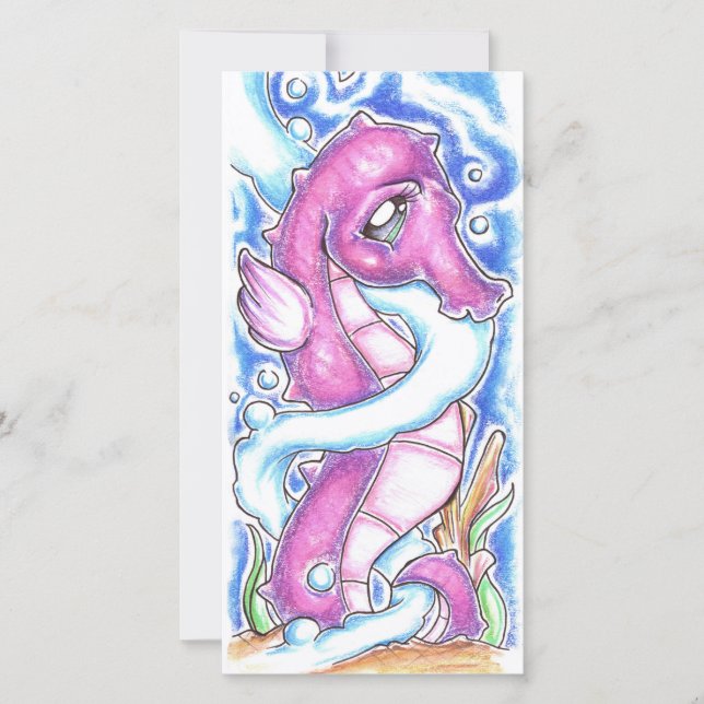 Carte de détenteur d'argent Seahorse (Devant)