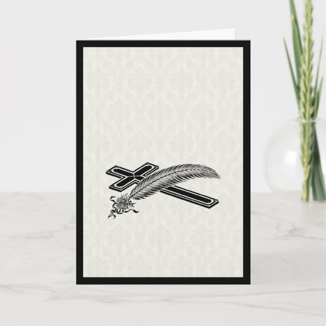 Carte de deuil (Devant)