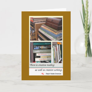 Carte de devis Creative Readin