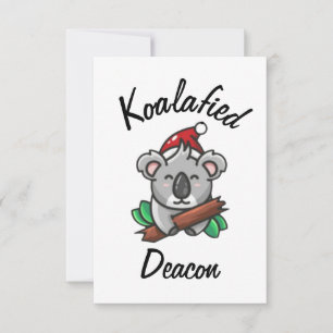 Carte de diacre Koalafied