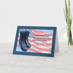 Carte de diplôme du camp d'entraînement de l'armée