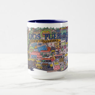 Carte de Dos Pueblos Café Mug