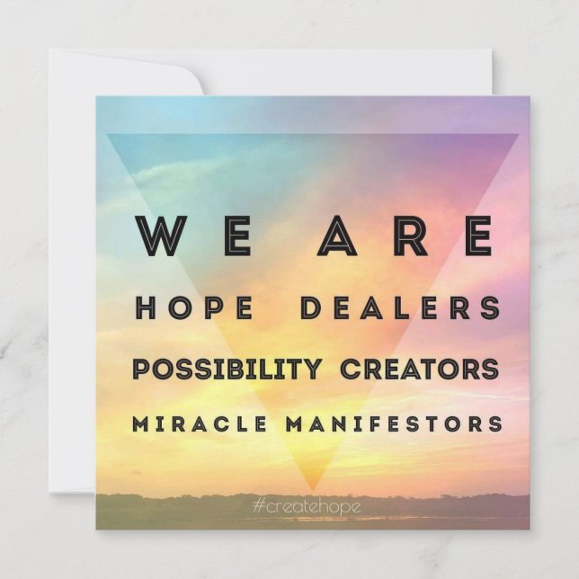 Carte de doTERRA de félicitations (Devant)