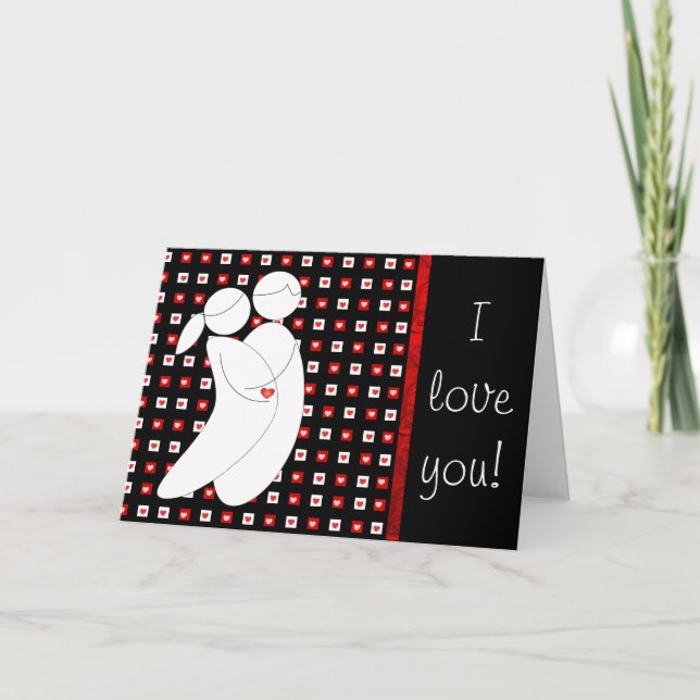 Carte de "double amour" (Devant)