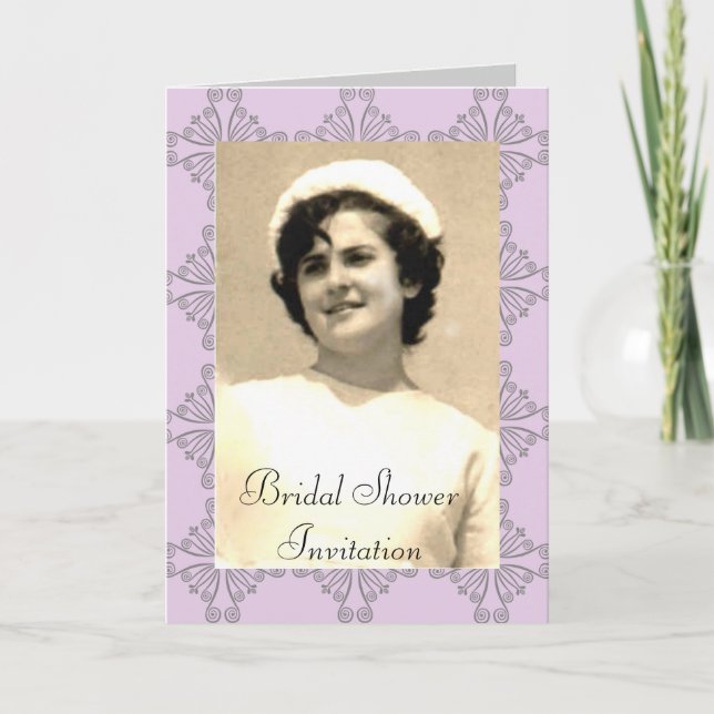 Carte de douche nuptiale (Devant)