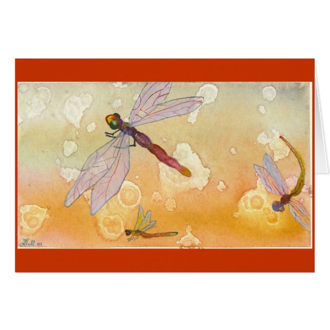 Carte "de dragons communs" (Devant Horizontal)