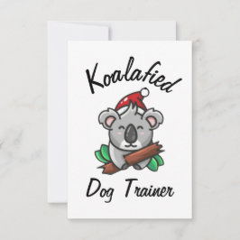 Carte de dresseur de chiens Koalafied