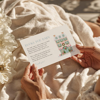 Carte de Faire-Part de Baby Shower "Il faut tout u