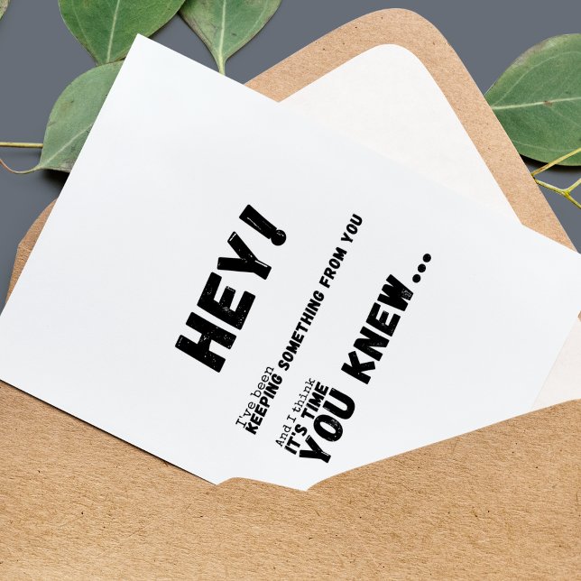 Carte de faire-part de grossesse unique à la famil (Créateur téléchargé)