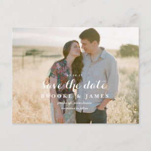 Carte de Faire-Part de Mariage avec de la Végétati