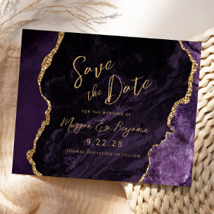 Carte de faire-part de mariage élégante Budget Pur