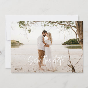Carte de Faire-Part de Mariage Photo Save The Date