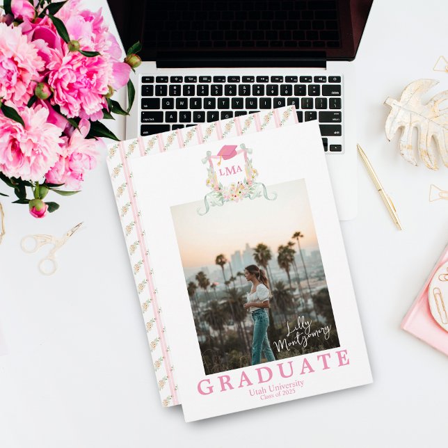 Carte de faire-part de remise de diplôme photo mon (Créateur téléchargé)