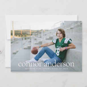 Carte de Faire-part d'obtention d'une superpositio