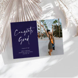 Carte de Faire-part manuscrite de graduation de sc